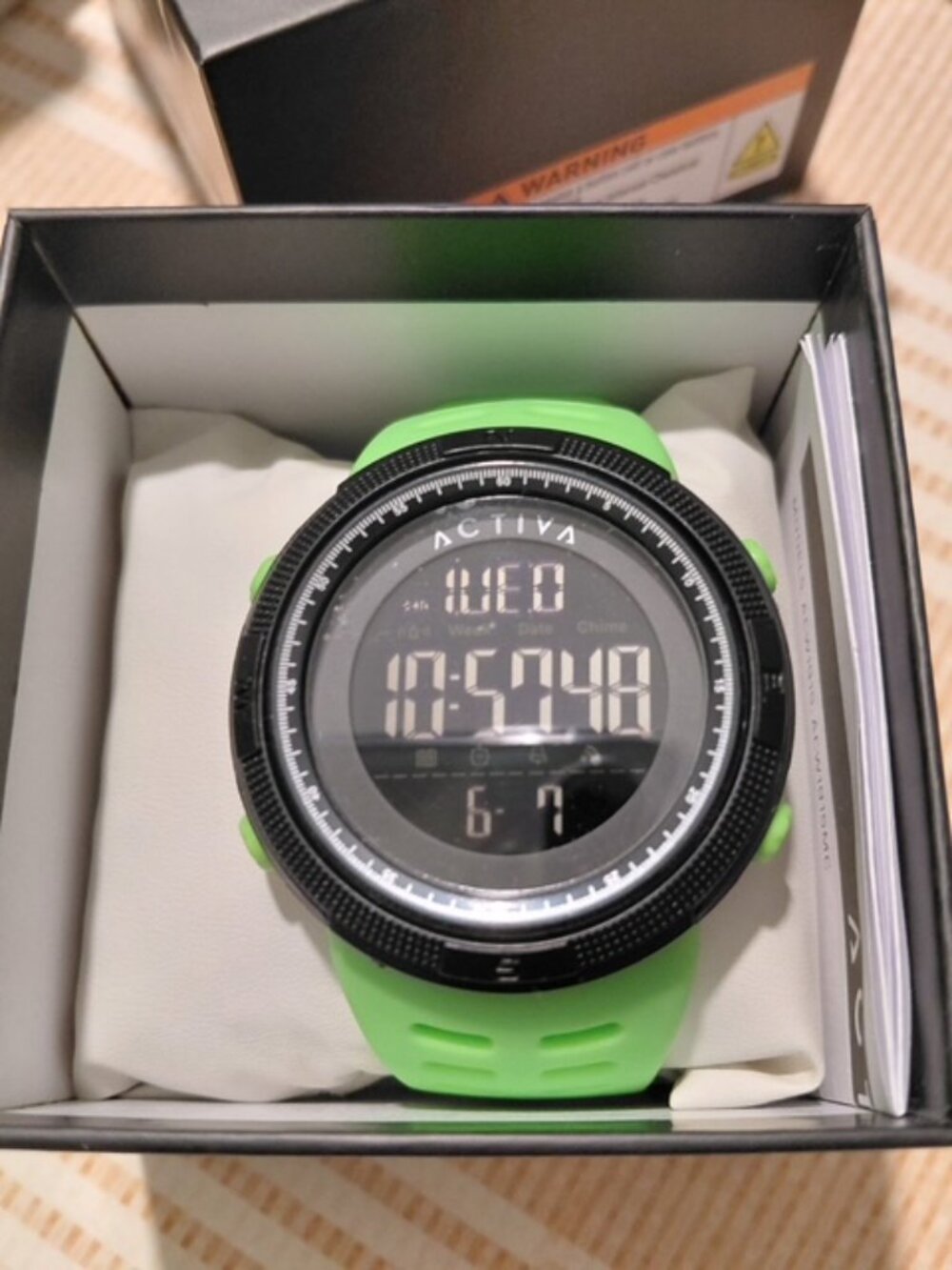 Activa X Invicta DIGITAL ESSENTIALS Digital Men's Watch - 50mm. Green